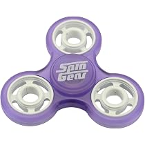 Amazon | スピンギア 帰ってきた ハンドスピナー トライ FS01 (クリア